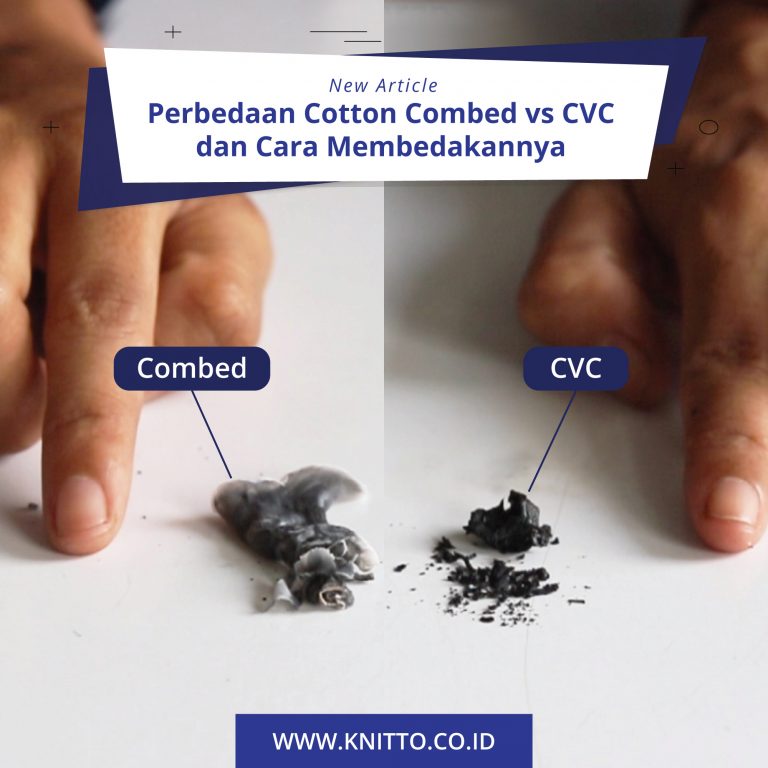 Perbedaan Cotton Combed dan CVC, Juga Cara Membedakannya