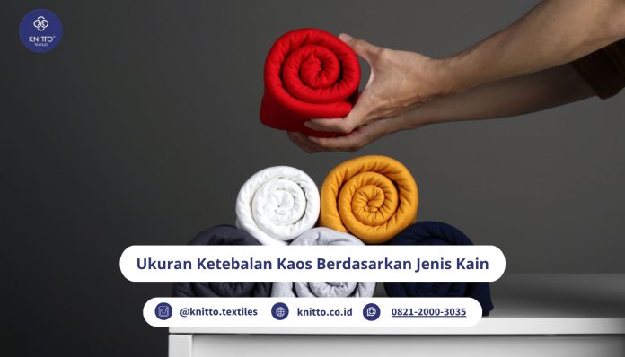 ketebalan kaos