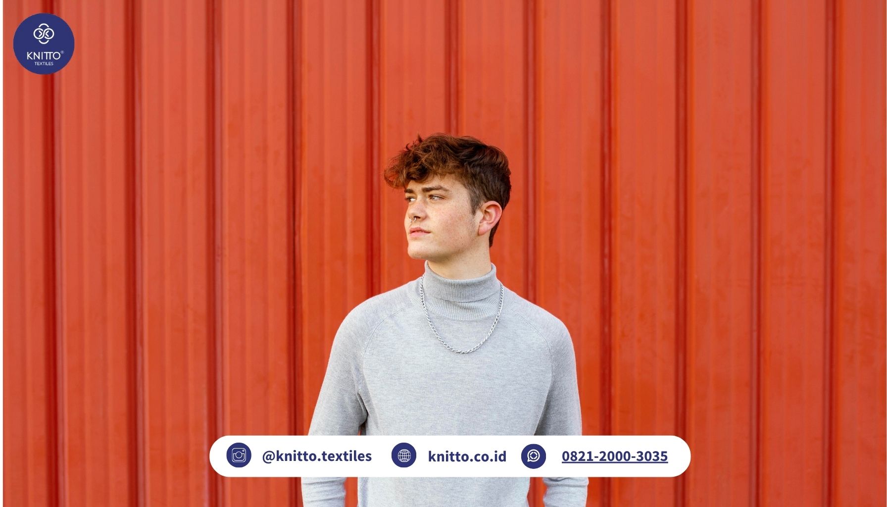 model kaos turtle neck