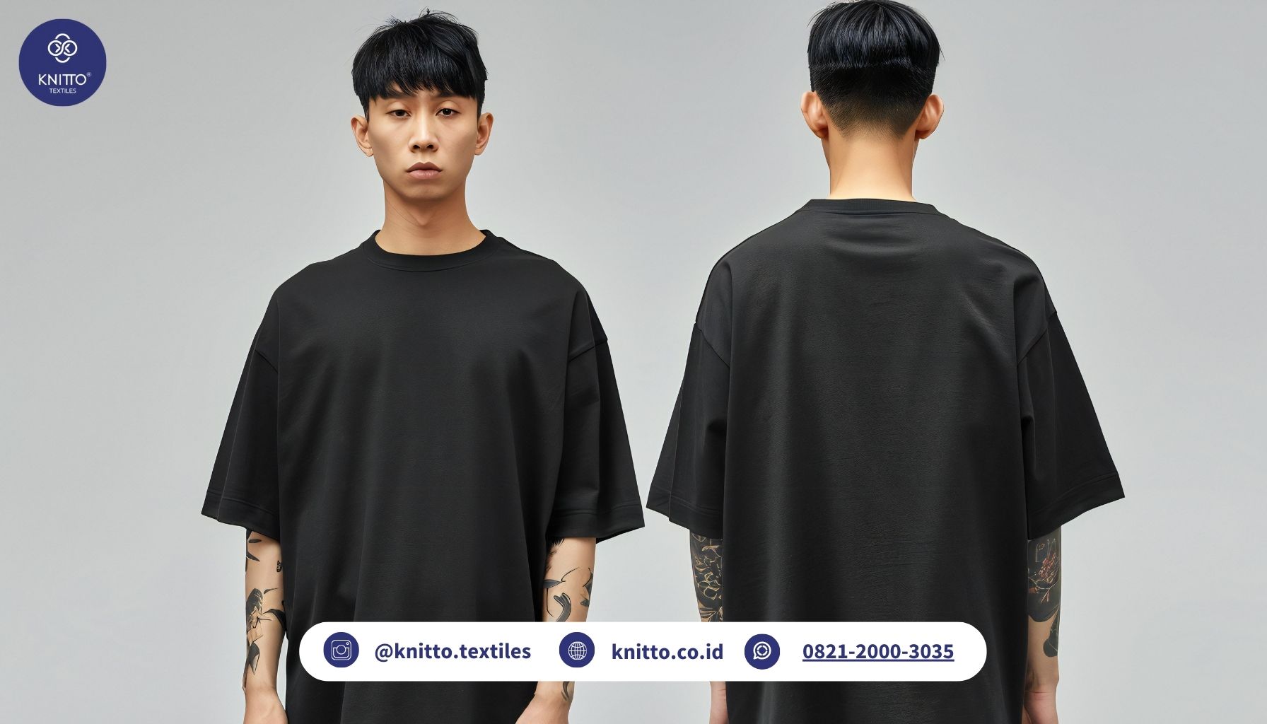 model kaos oversize