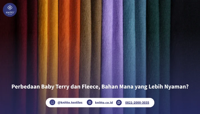 perbedaan bahan baby terry dan fleece