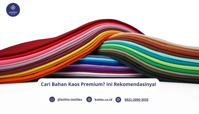 bahan kaos premium
