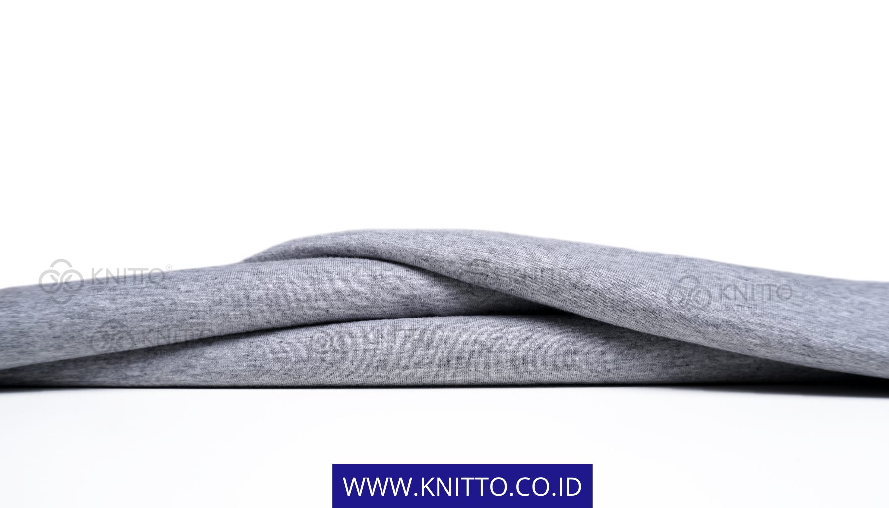 Contoh Kain Cotton Combed Warna Misty dari Knitto Textile