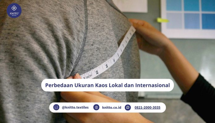 ukuran kaos