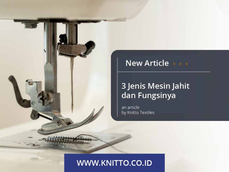 Jenis Mesin Jahit