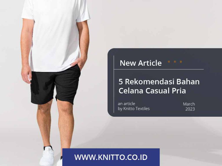 5 Rekomendasi Bahan Celana Casual Pria