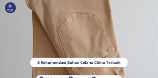 Banyak yang Belum Tahu, ini 5 Jenis Bahan Celana Chino Terbaik bahan celana chino