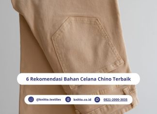 Banyak yang Belum Tahu, ini 5 Jenis Bahan Celana Chino Terbaik bahan celana chino