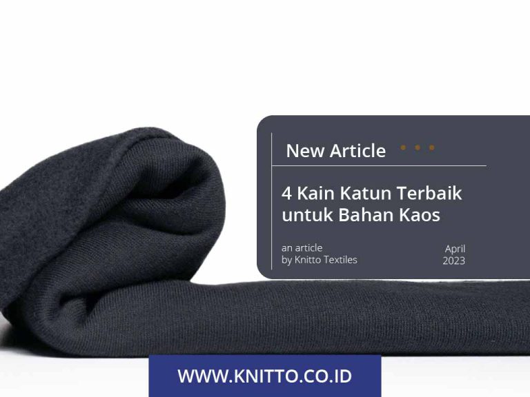 4 Kain Katun Terbaik untuk Bahan Kaos