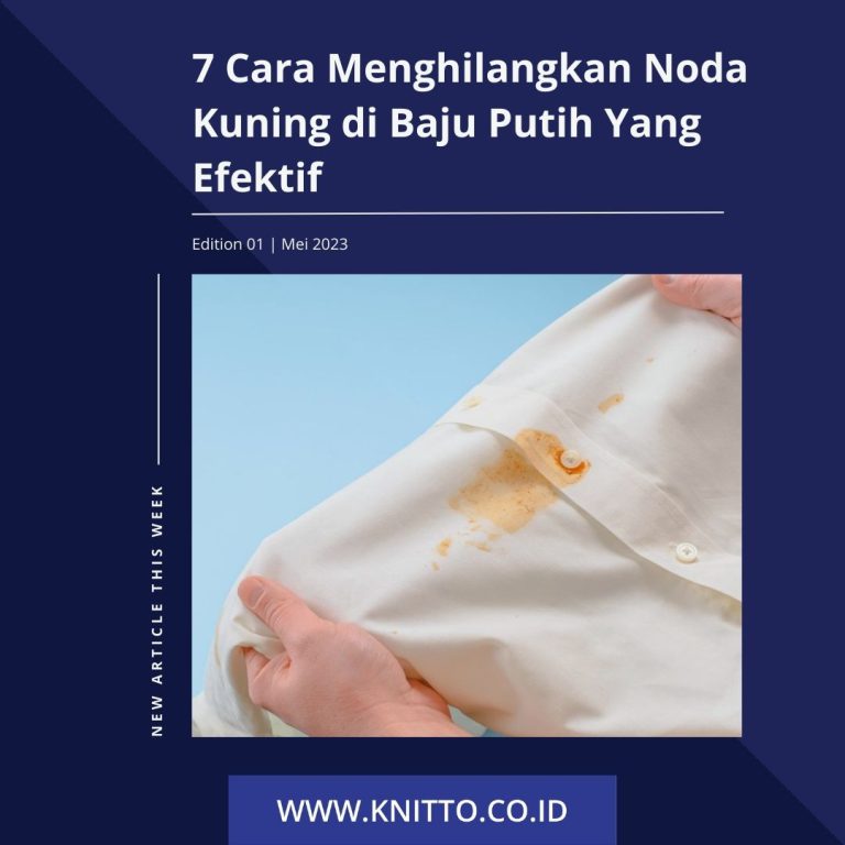 cara menghilangkan noda kuning di baju putih