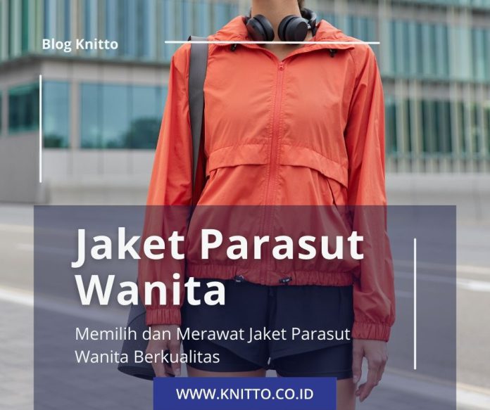 jaket parasut wanita