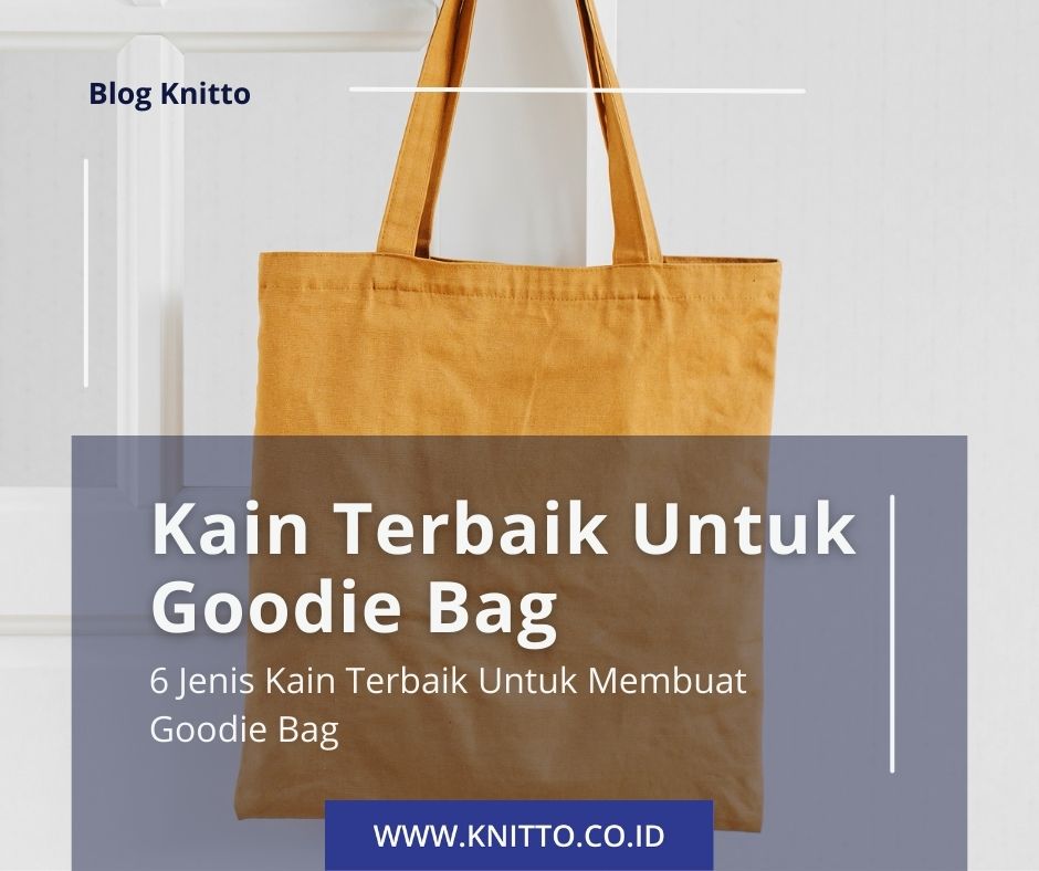 5 Jenis Bahan Kain Terbaik untuk Membuat Tas Tote Bag