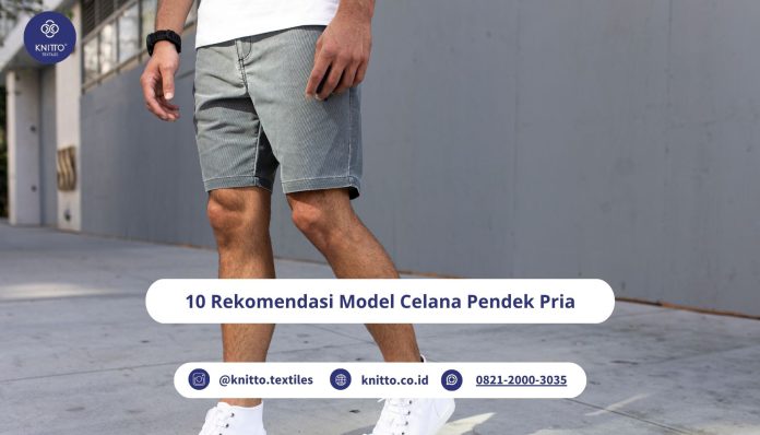 model celana pendek pria
