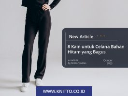 Celana Bahan Hitam