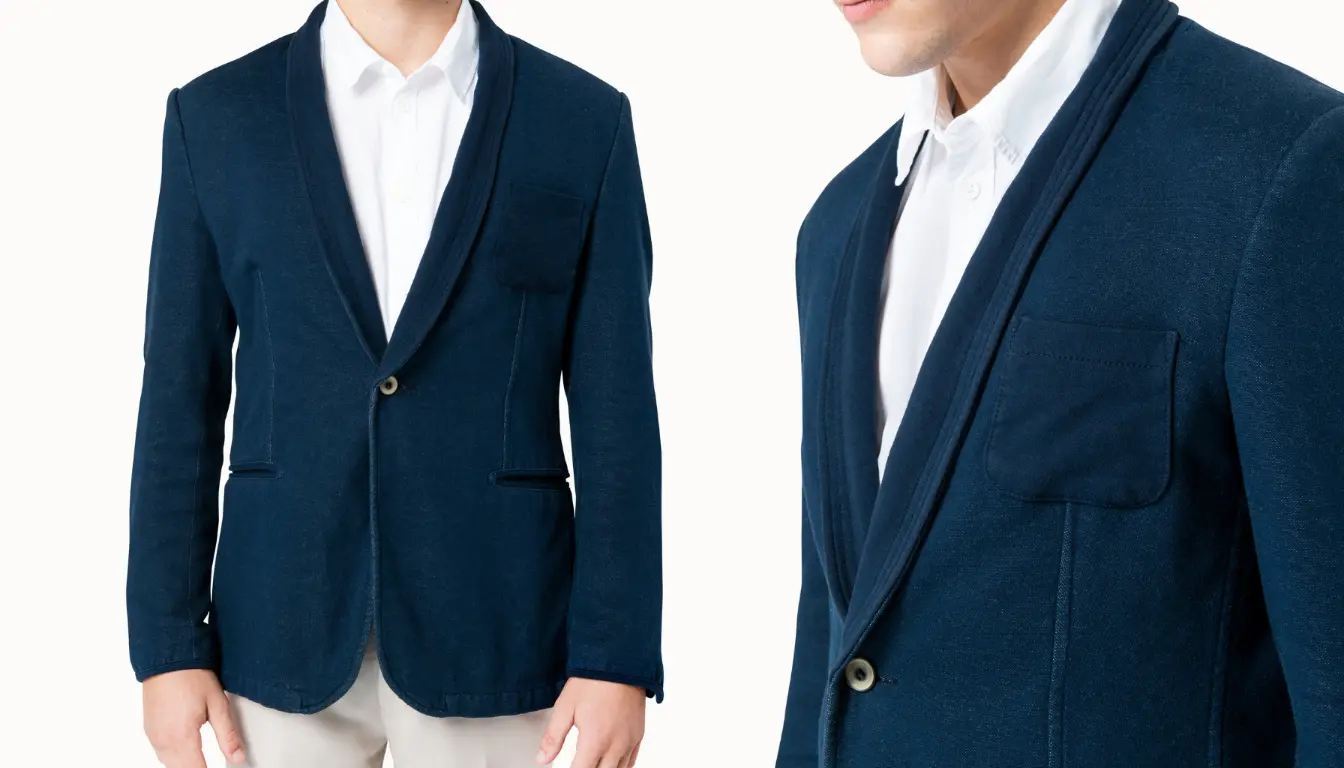 Ilustrasi Jas Bahan Semi Wool Ilustrasi Jas Bahan Semi Wool