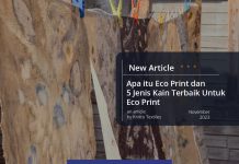 Apa itu Eco Print dan 5 Jenis Kain Terbaik Untuk Eco Print