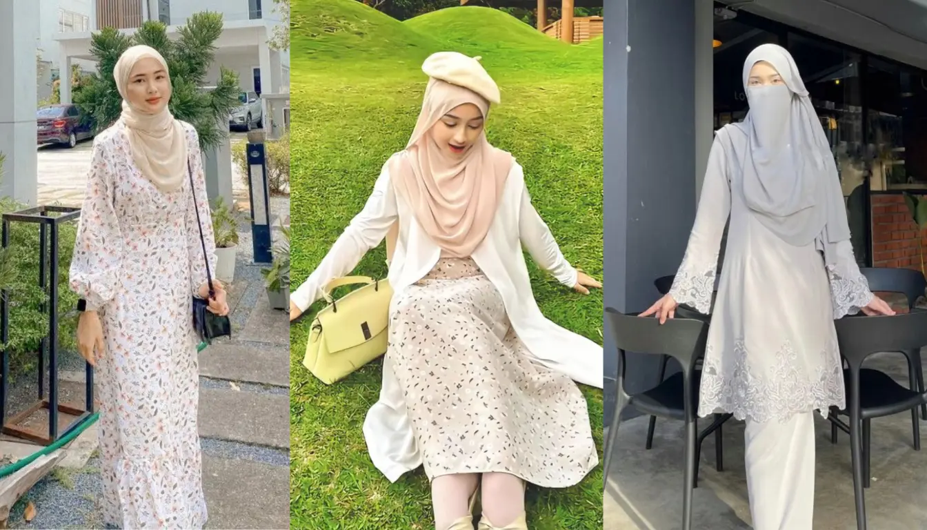 Ilustrasi OOTD Kondangan Kekinian Berhijab Syar'i Ilustrasi OOTD Kondangan Kekinian Berhijab Syar'i