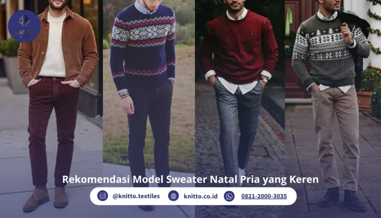 Intip 10 Model Sweater Natal Pria yang Tren Tahun Ini!