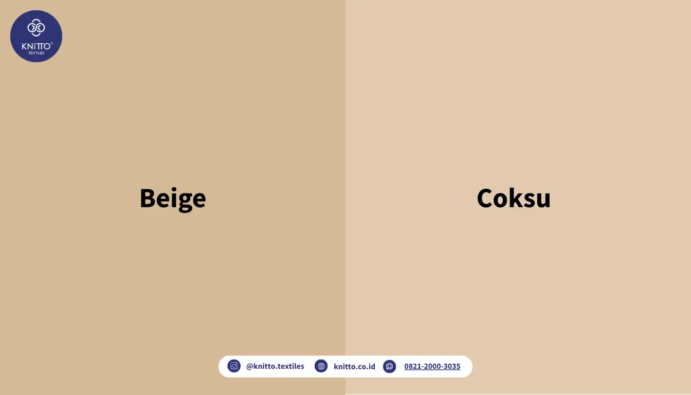 Perbedaan Beige dan Coksu Perbedaan Beige dan Coksu