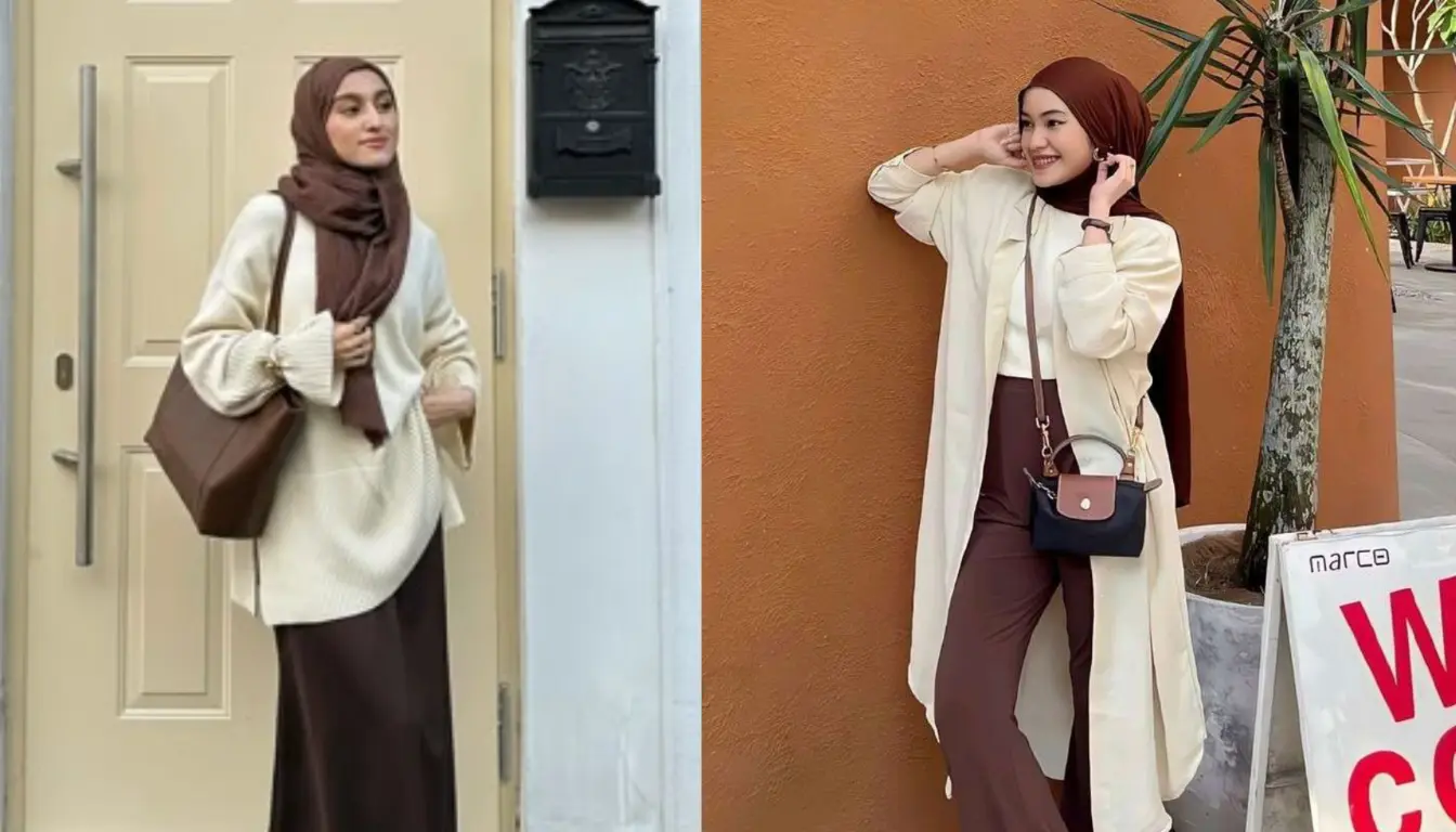 Perpaduan Beige dan Cokelat Perpaduan Beige dan Cokelat
