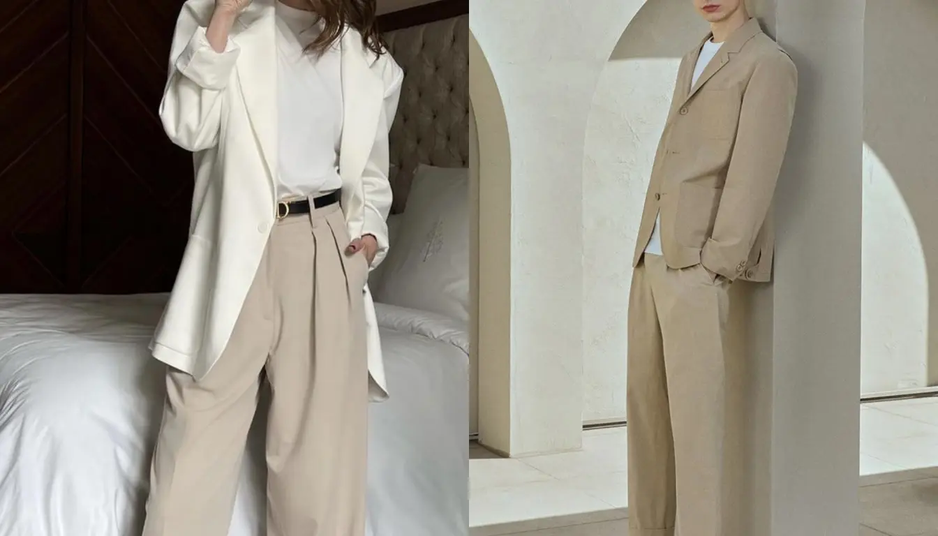 Perpaduan Beige dan Putih Perpaduan Beige dan Putih