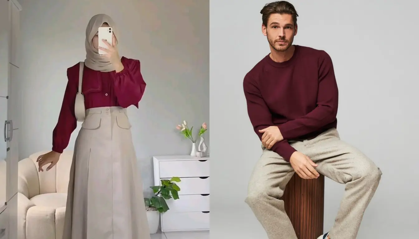 Warna Khaki Cocok dengan Warna Apa? Coba Warna Maroon! Warna Khaki Cocok dengan Warna Apa? Coba Warna Maroon!
