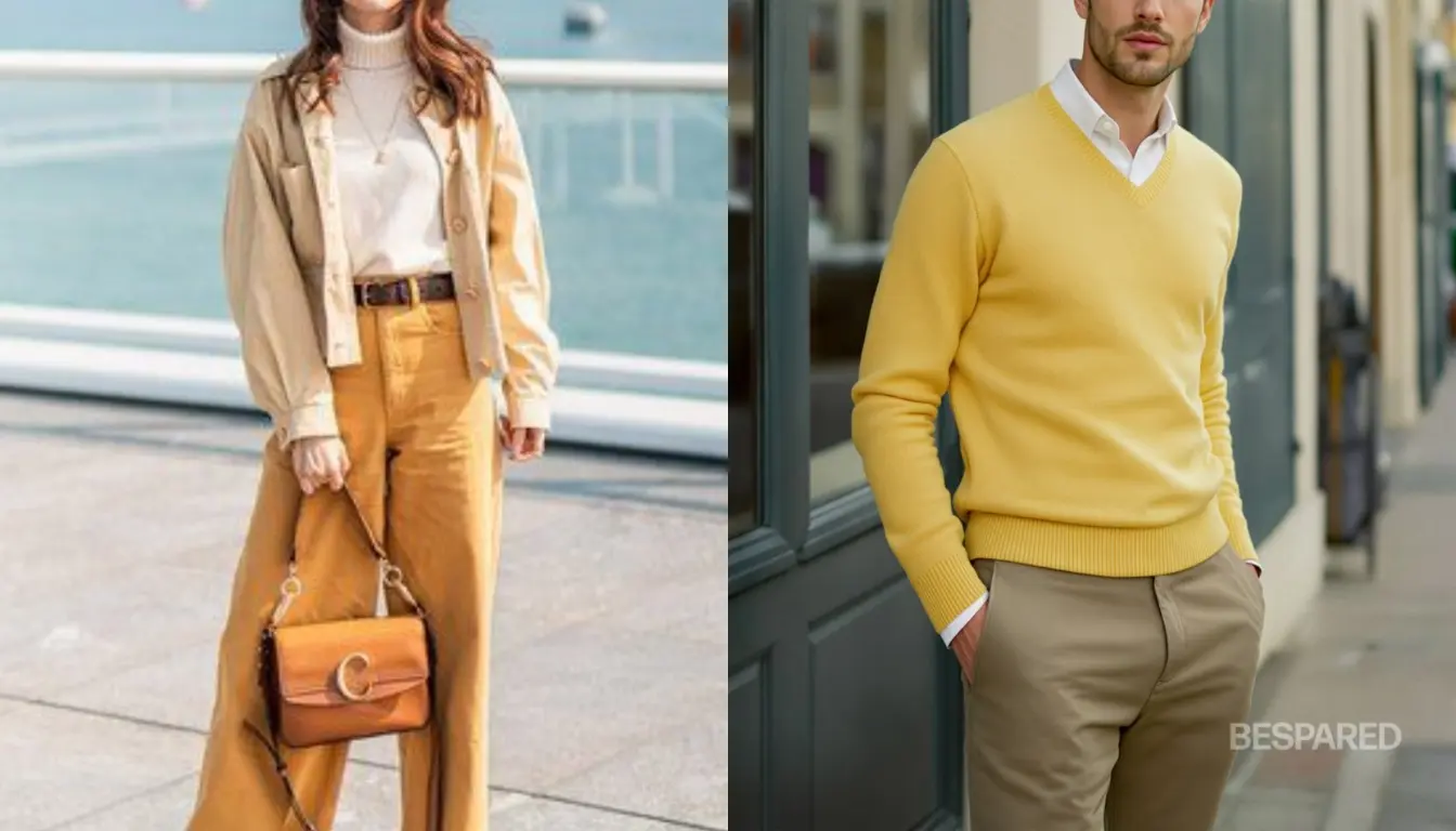 Warna Khaki Cocok dengan Warna Apa? Coba Warna Mustard! Warna Khaki Cocok dengan Warna Apa? Coba Warna Mustard!
