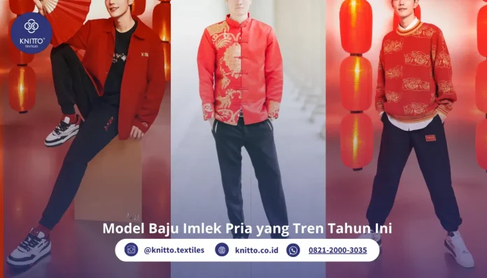10 Rekomendasi Baju Imlek Pria Terbaik di Tahun 2025, Cek!