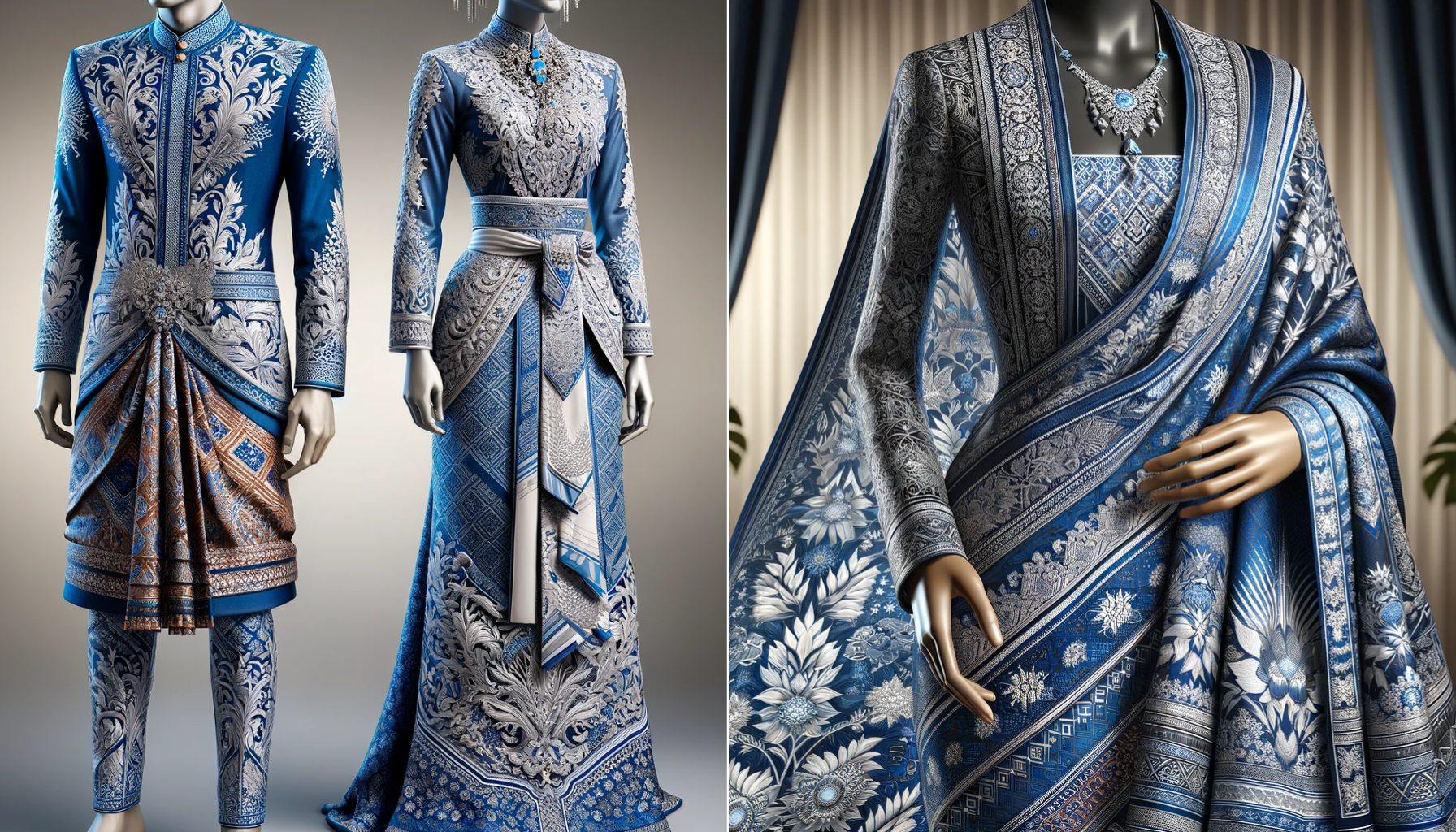 Busana dari Songket Modern