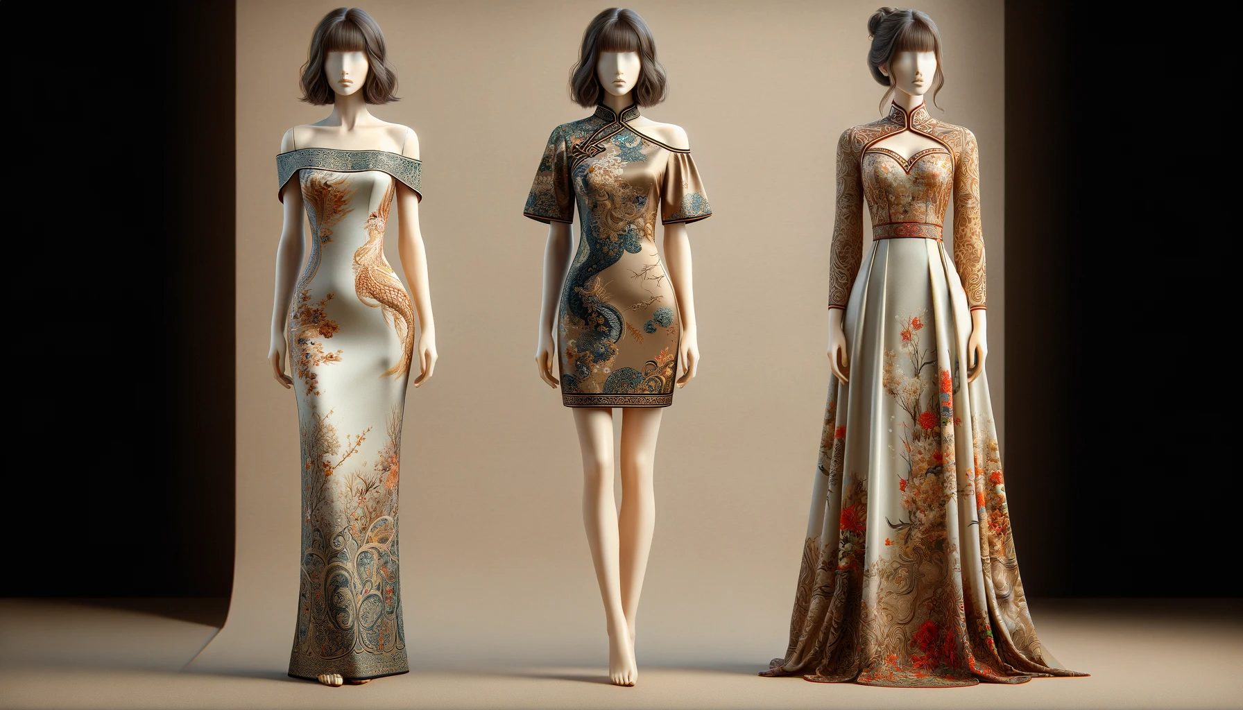Model Baju Imlek Wanita Tradisional, Cheongsam dan Qipao
