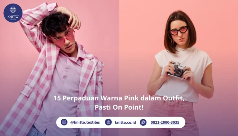 Perpaduan Warna Pink dalam Outfit
