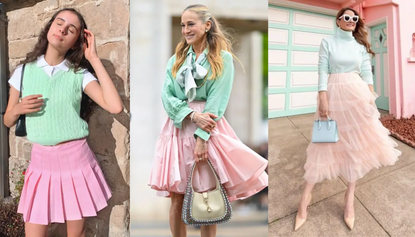 Perpaduan Warna Pink dan Tosca Perpaduan Warna Pink dan Tosca
