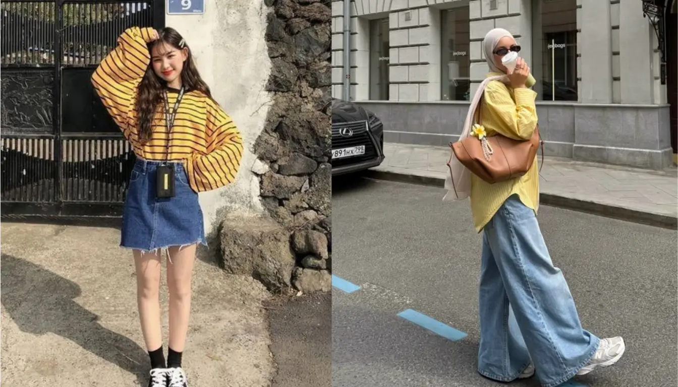 Warna Kuning Cocok dengan Warna Apa? Coba Warna Denim! Warna Kuning Cocok dengan Warna Apa? Coba Warna Denim!