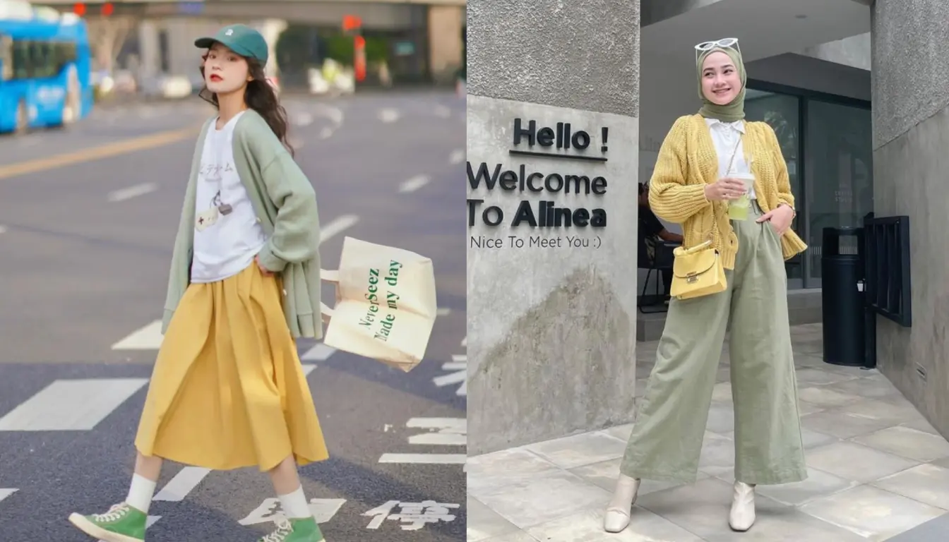 Warna Kuning Cocok dengan Warna Apa? Coba Warna Hijau Sage! Warna Kuning Cocok dengan Warna Apa? Coba Warna Hijau Sage!