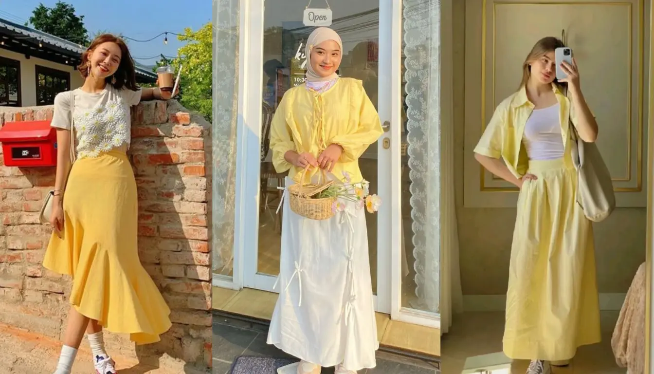 Warna Kuning Cocok dengan Warna Apa? Coba Warna Putih! Warna Kuning Cocok dengan Warna Apa? Coba Warna Putih!