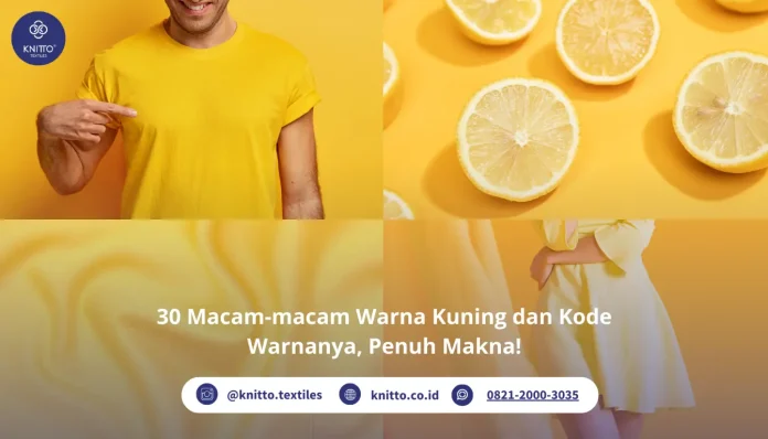 Macam macam Warna Kuning dan Kode Warnanya
