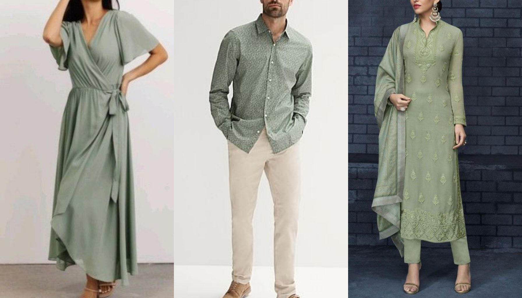 Outfit Dusty Green | Sumber: Pinterest