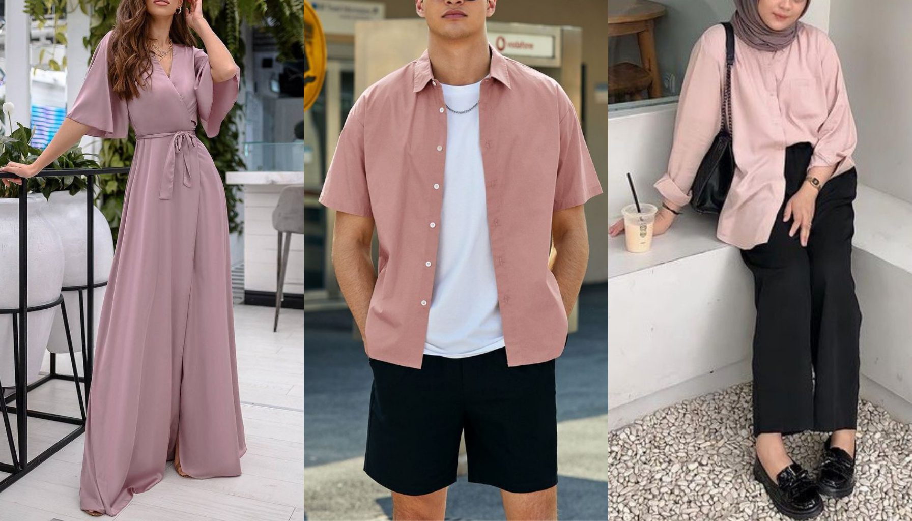 Outfit Dusty Pink | Sumber: Pinterest