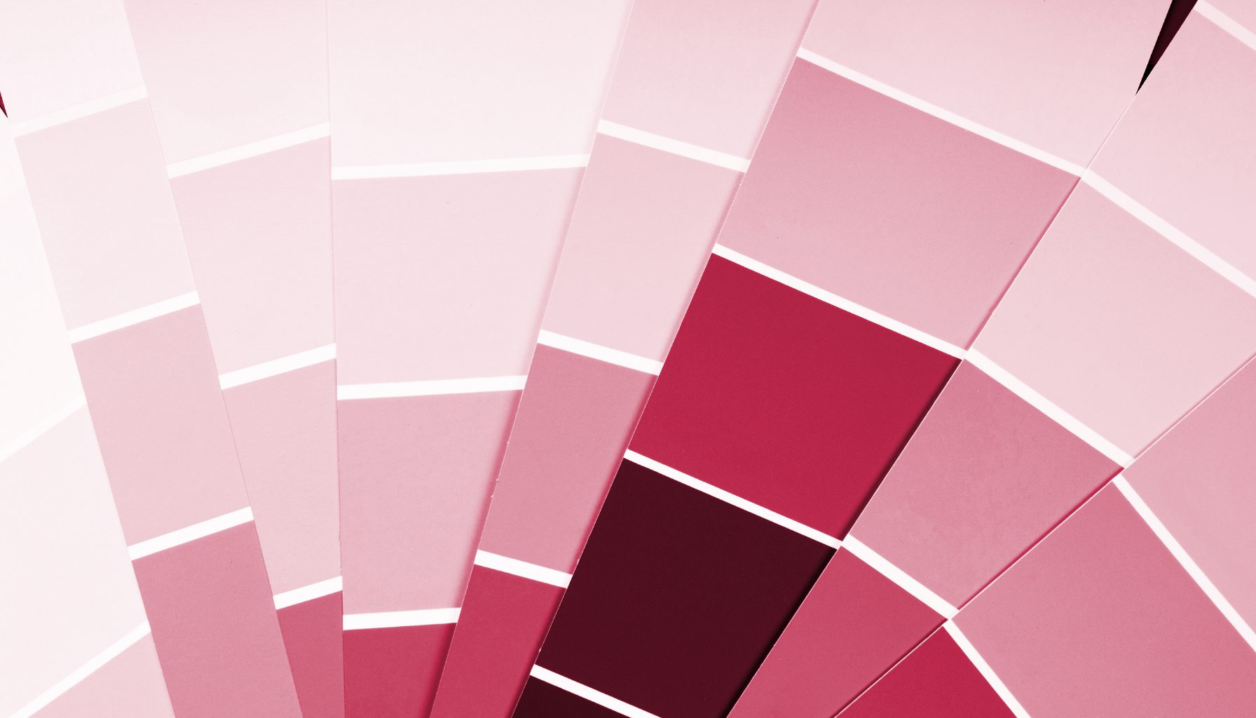 Contoh Palet Macam-Macam Warna Pink