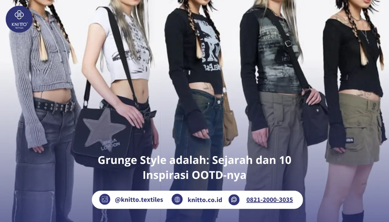 Ilustrasi Grunge Style adalah Tren Fesyen Terkini