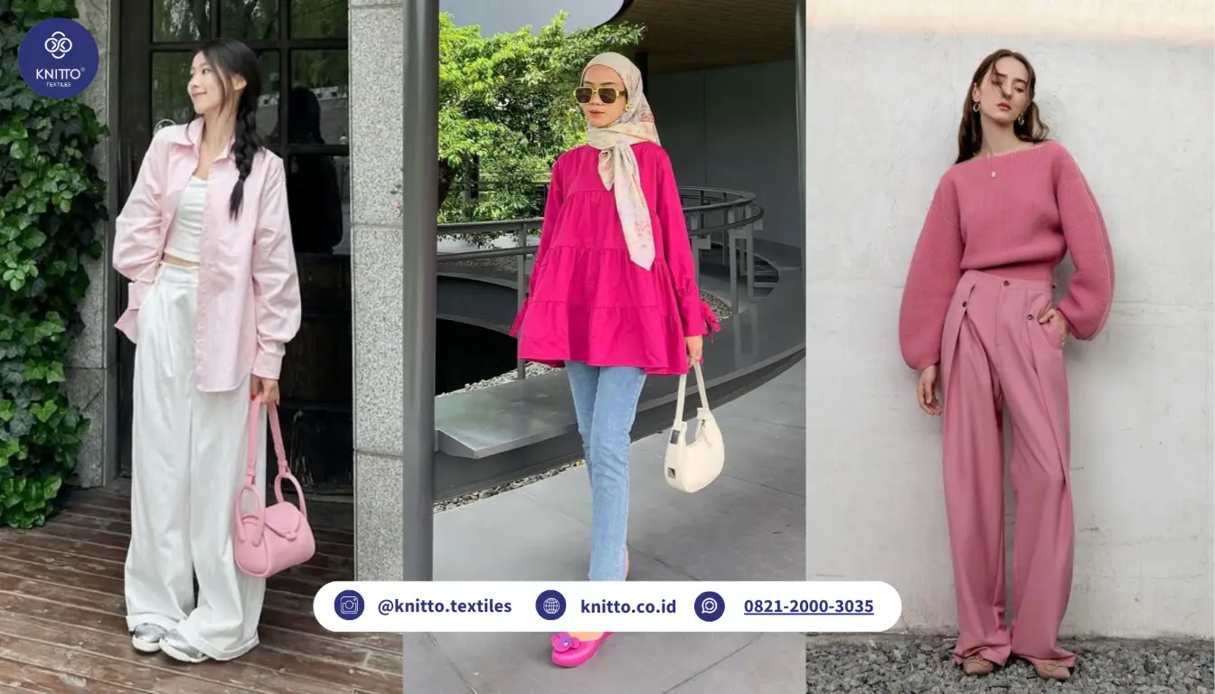 45+ Macam-macam Warna Pink dan Kodenya, Banyak Ragamnya! Jenis Warna Pink yang Populer dalam Fashion