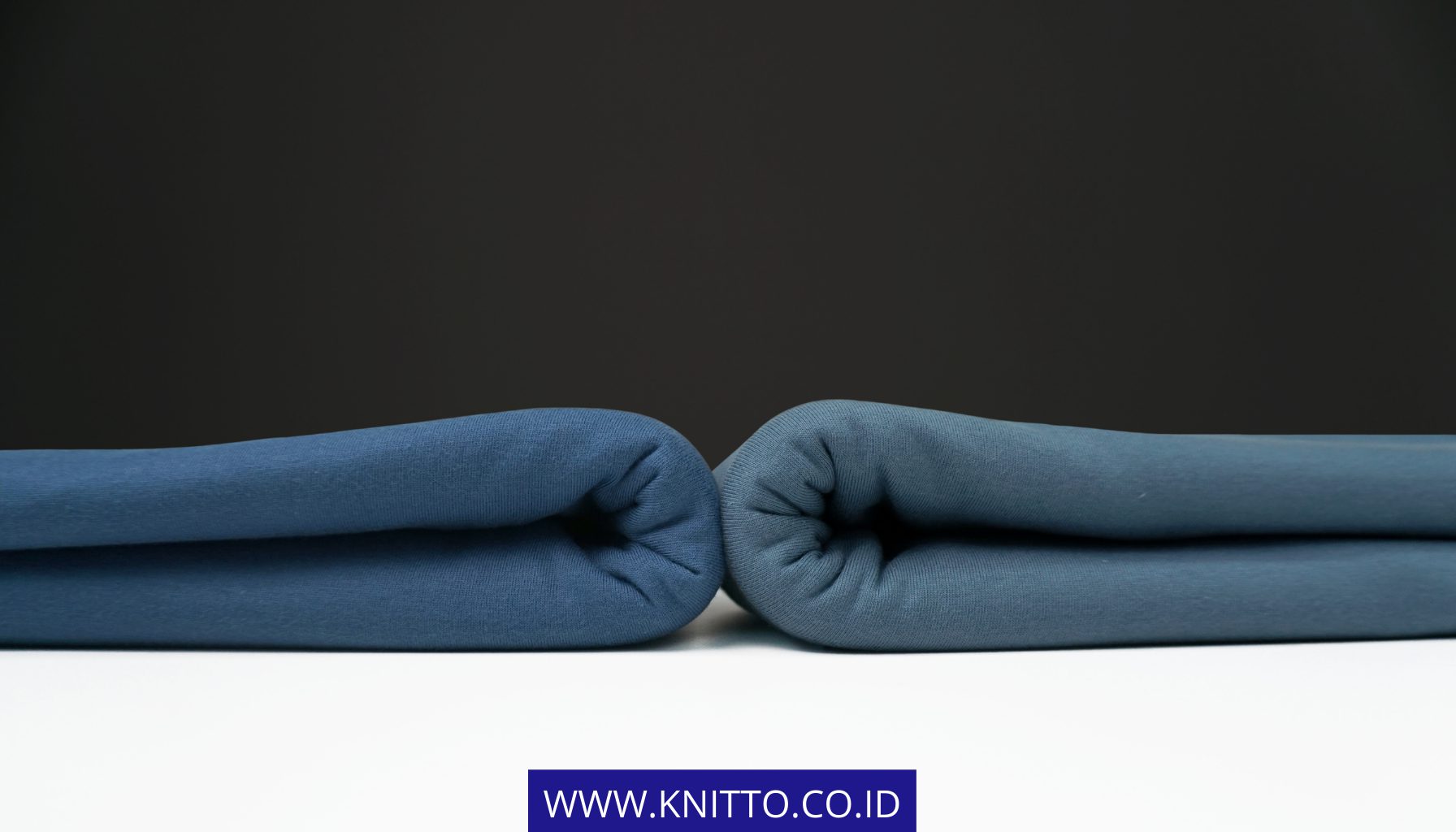 Perbedaan Warna Denim Blue dan Steel Blue Knitto Textile