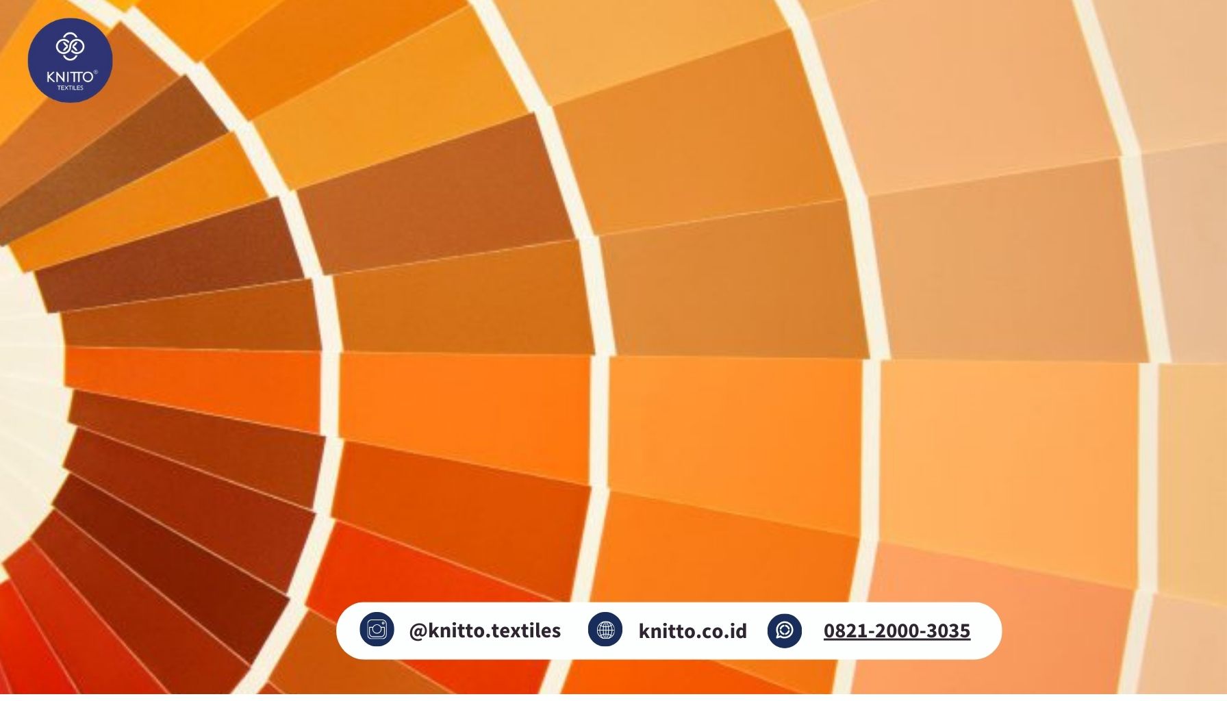 macam macam warna orange 