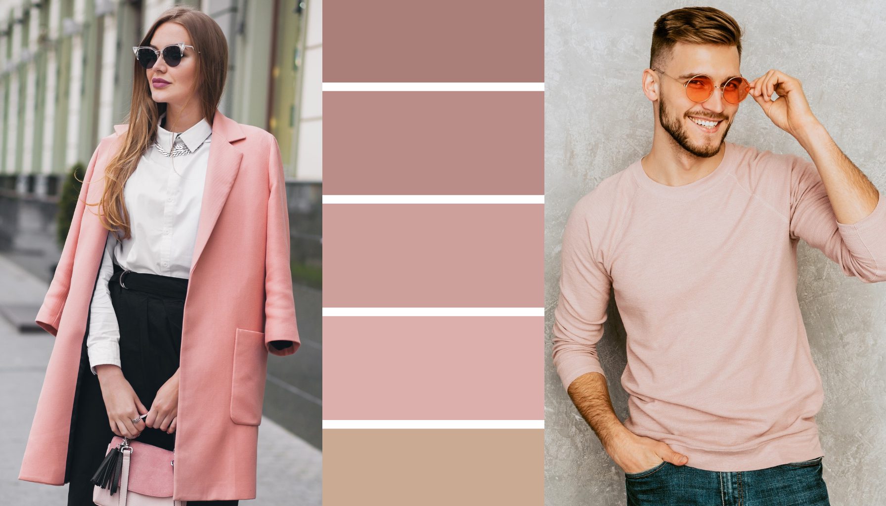 Dusty Pink Cocok dengan Warna Apa Saja? Contoh Palet Warnanya