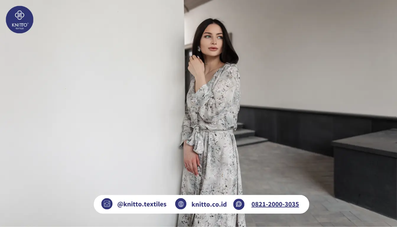 Ilustrasi Gaun Warna Abu Misty Ilustrasi Gaun Warna Abu Misty