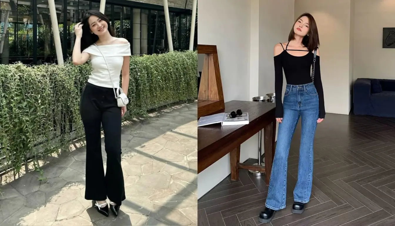 Jeans Cutbray dan Off Shoulder