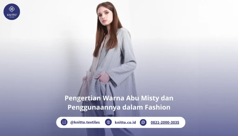 Pengertian Warna Abu Misty dan Penggunaannya dalam Fashion