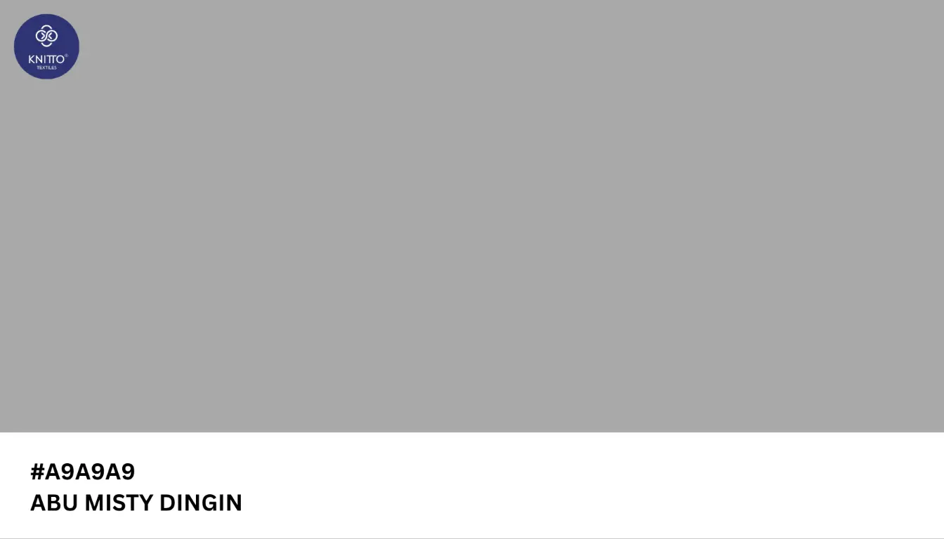 Warna Abu Misty Dingin Warna Abu Misty Dingin