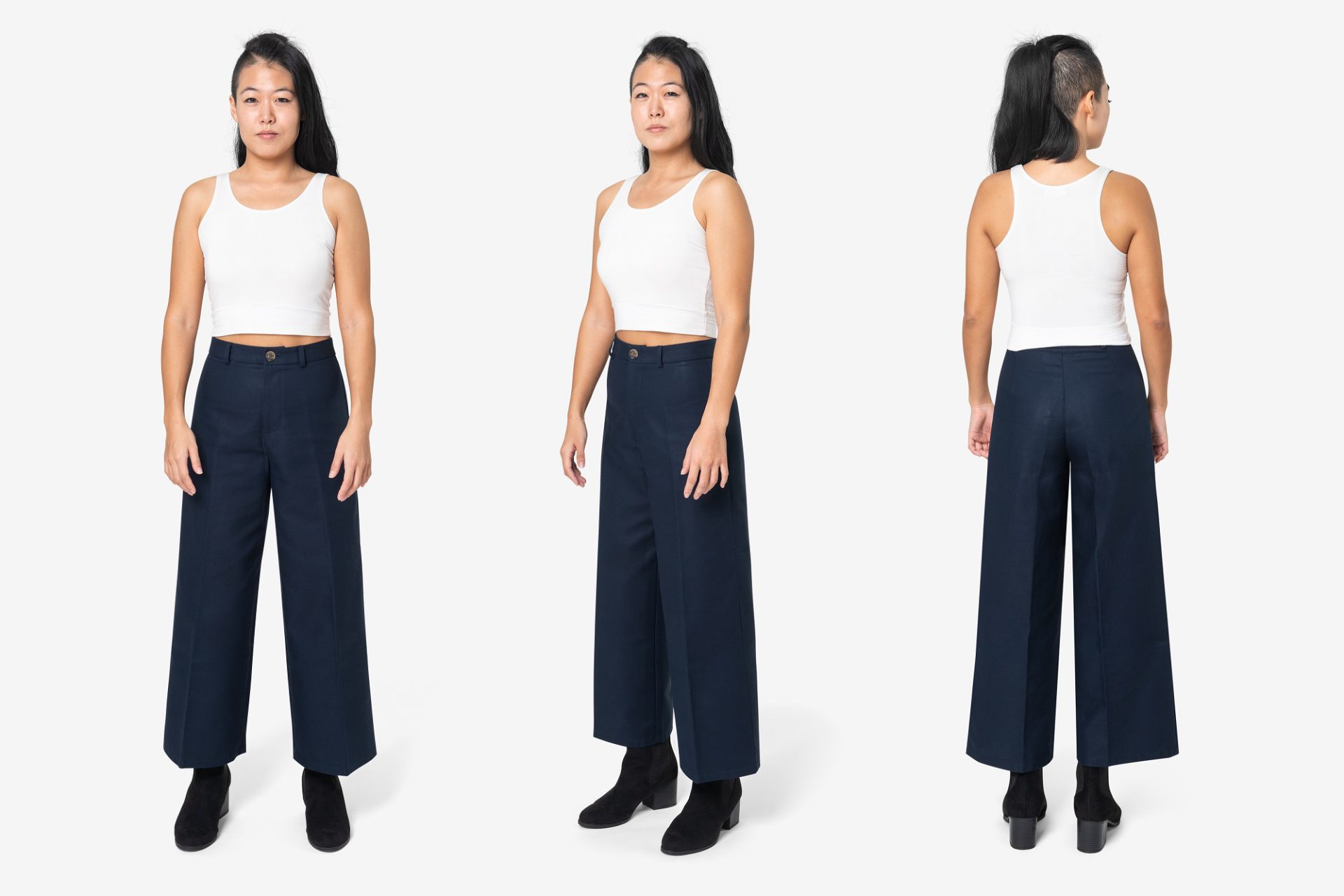 Contoh Ukuran Celana Wanita yang Pas dengan Model Straight Jeans