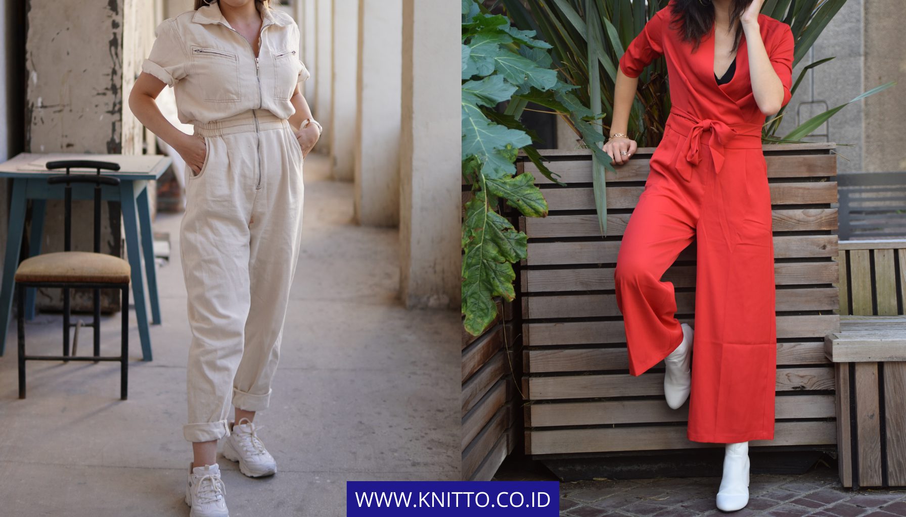 Outfit Nonton Konser Jumpsuit dan Sneakers